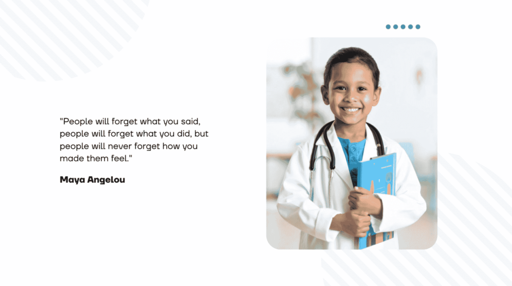 People will forget what you said